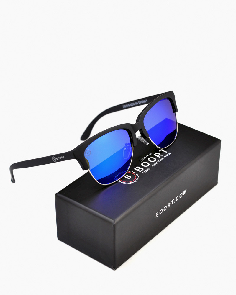 Birrung Matte Black - Blue