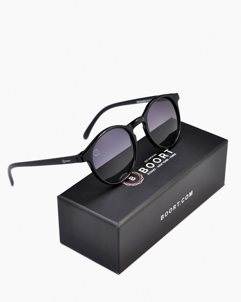 Badagarang Shiny Black - Grey Polarised